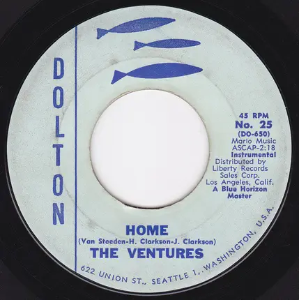 The Ventures - Walk Don't Run / Home