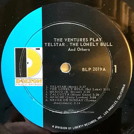 The Ventures - The Ventures Play Telstar, The Lonely Bull