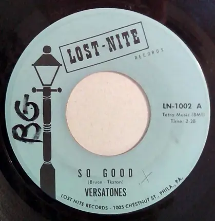 The Versatones - So Good / One Question