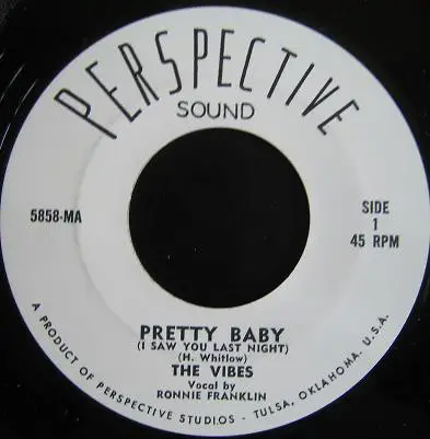 The Vibes - Pretty Baby (I Saw You Last Night) / Crying For You