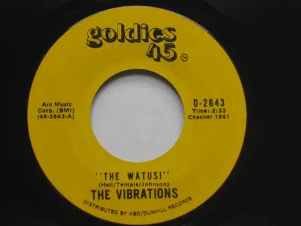 The Vibrations - The Watsui