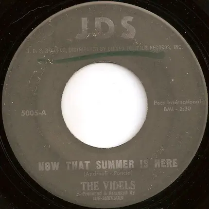 The Videls - Now That Summer Is Here