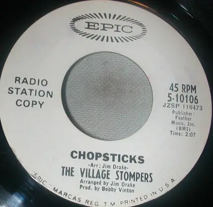 The Village Stompers - Wilkommen (Welcome) / Chopsticks