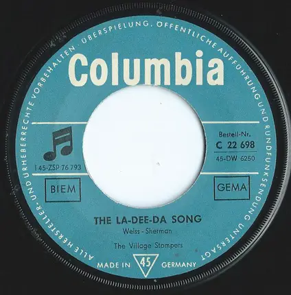 The Village Stompers - Blue Grass