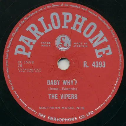 The Vipers Skiffle Group - Baby Why? / No Other Baby