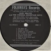 LP - The Virginia Mountain Boys - Country Blue-grass From Southwest Virginia