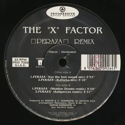 The X Factor - Peraza (Remix)