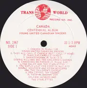 LP - The Young Canada Singers - Canada Centennial Album - Mono