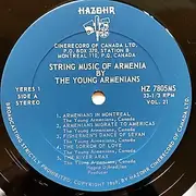 LP - The Young Armenians - The String Music Of Armenia