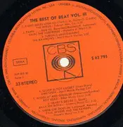 LP - The Yardbirds, The Rainbows a.o. - The Best Od Beat Vol. III - original beat compilation