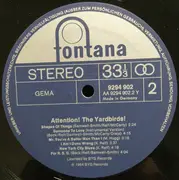 LP - The Yardbirds - Attention! The Yardbirds!