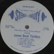 LP - The Zero Zero Seven Band - James Bond Thrillers!!