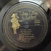 7'' - The 100 Pipers Band - Live Like A Laird