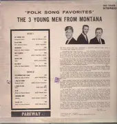 LP - The 3 Young Man From Montana - Folk Song Favorites