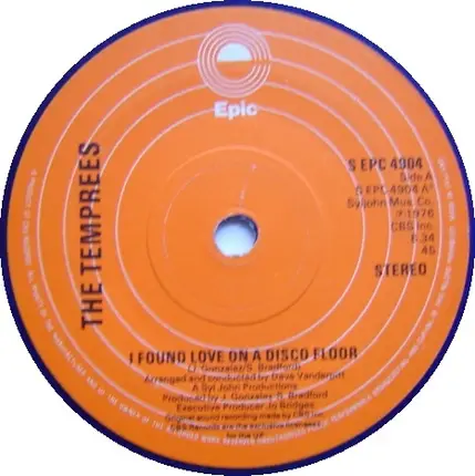 The Temprees - I Found Love On A Disco Floor