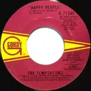 7'' - The Temptations / The Temptations Band - Happy People / Happy People (Instrumental)