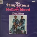 LP - The Temptations - The Temptations In A Mellow Mood - front laminated flipback cover, black Tamla