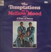 LP - The Temptations - The Temptations In A Mellow Mood - front laminated flipback cover, black Tamla