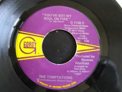 The Temptations - You've Got My Soul On Fire