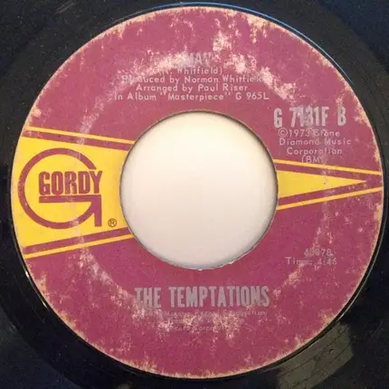 The Temptations - Hey Girl (I Like Your Style)