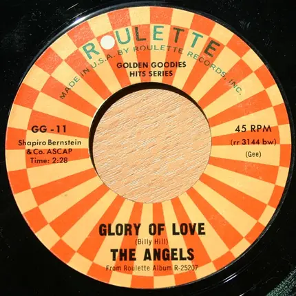 The Techniques / The Angels - Hey Little Girl / Glory Of Love