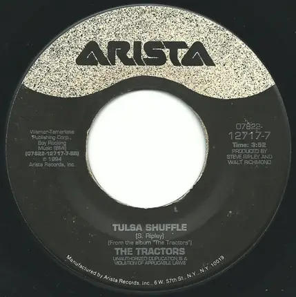 The Tractors - Baby Likes To Rock It / Tulsa Shuffle