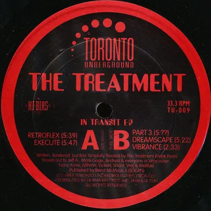 The Treatment - In-Transit EP