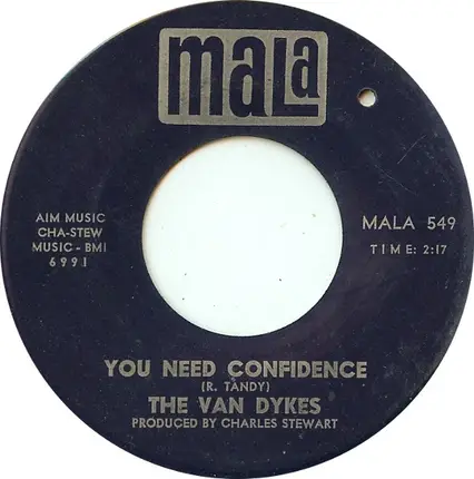 The Van Dykes - You Need Confidence
