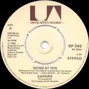 7'' - The Vapors - News At Ten