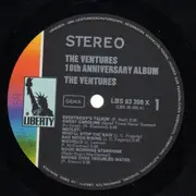 Double LP - The Ventures - 10th Anniversary Album