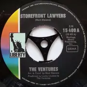 7'' - The Ventures - Storefront Lawyers / Undergound Fire