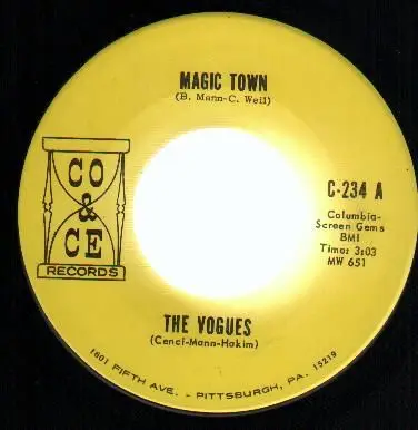 The Vogues - Magic Town