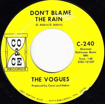 The Vogues - Please Mr. Sun