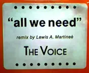 The Voice - All We Need