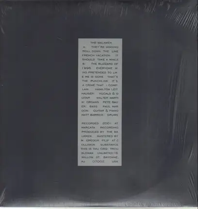 The Walkmen - Black