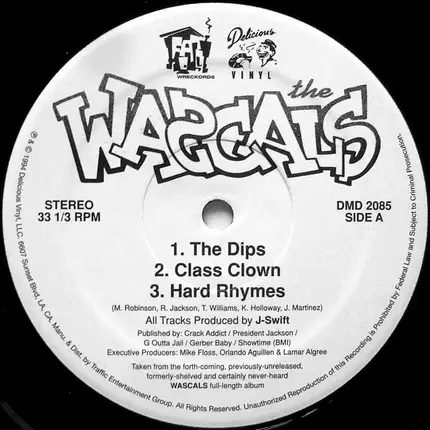 The Wascals - The Dips / Class Clown / Hard Rhymes