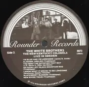 LP - The White Brothers - The New Kentucky Colonels Live In Sweden, 1973