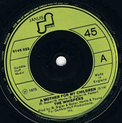 The Whispers - A Mother For My Children