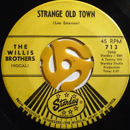 The Willis Brothers - A Six Foot Two By Four