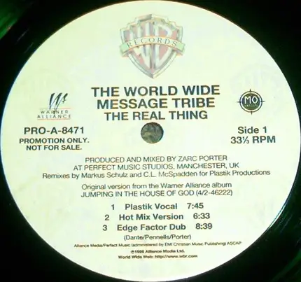The World Wide Message Tribe - The Real Thing