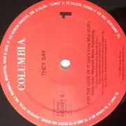 12inch Vinyl Single - They Say - For The Love Of It