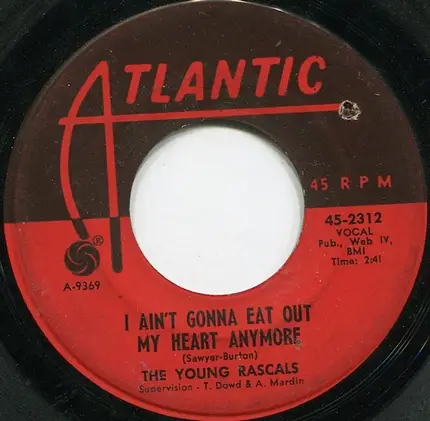 The Young Rascals - I Ain't Gonna Eat Out My Heart Anymore