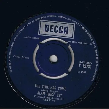 The Alan Price Set - Don't Stop The Carnival