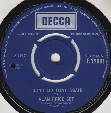 The Alan Price Set - Shame