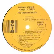 LP - The American Breed - Pumpkin, Powder, Scarlet & Green - ORIGINAL