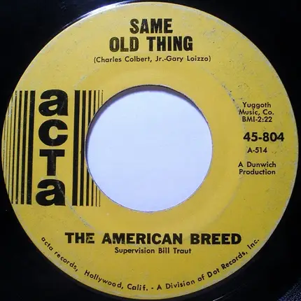 The American Breed - Step Out Of Your Mind