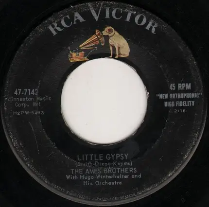 The Ames Brothers With Hugo Winterhalter Orchestra - Little Gypsy / In Love
