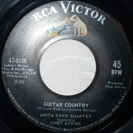 The Anita Kerr Quartet - Waitin' For The Evening Train / Guitar Country