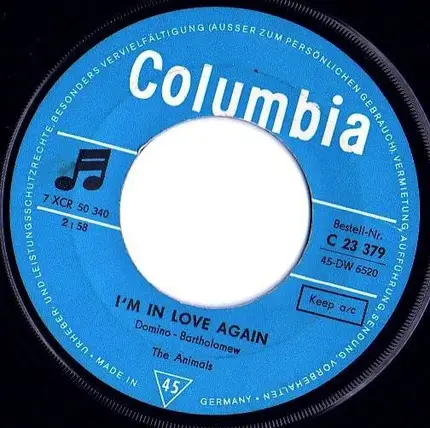 The Animals - Around And Around / I'm In Love Again