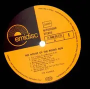 LP - The Animals - House Of The Rising Sun